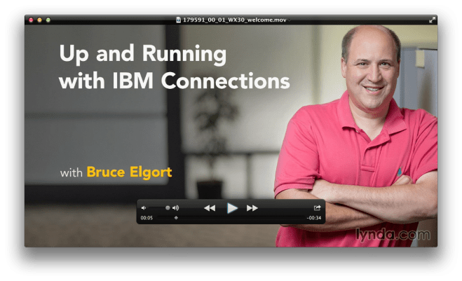 Up and Running with IBM Connections - Lynda.com